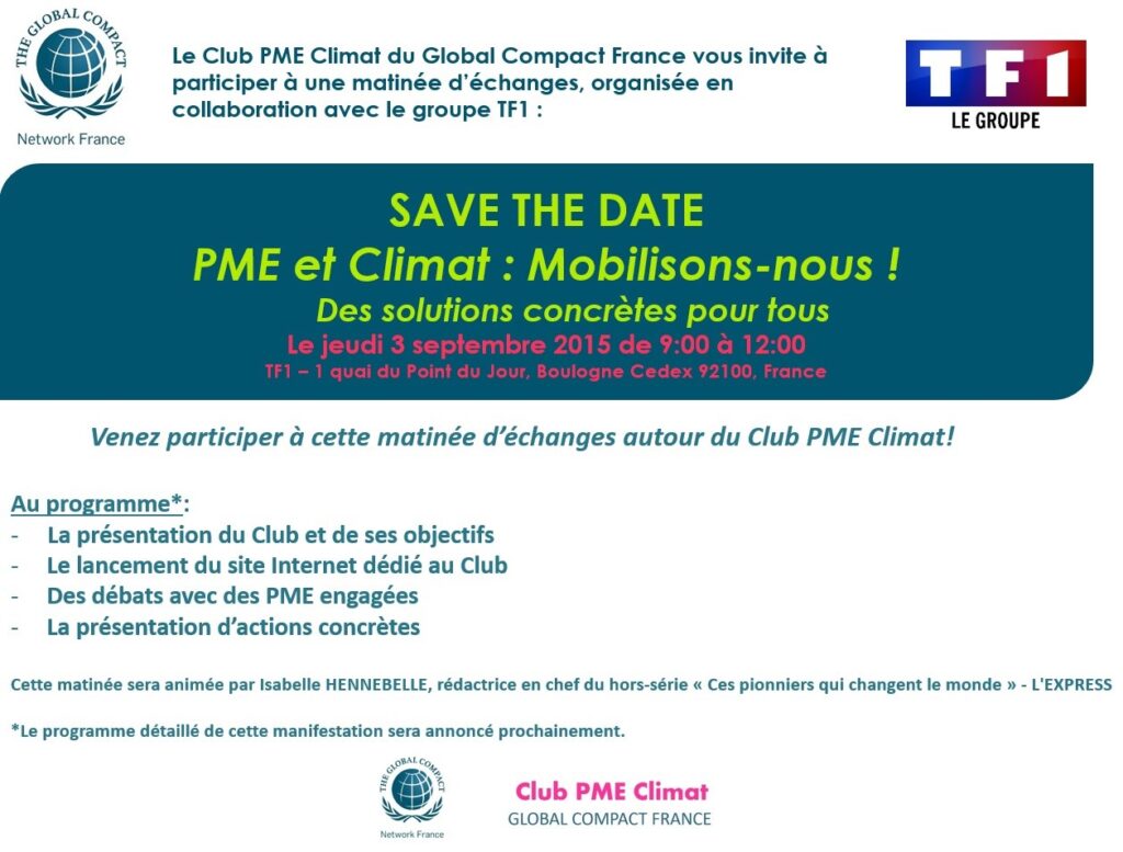 PME et Climat : Mobilisons-nous !